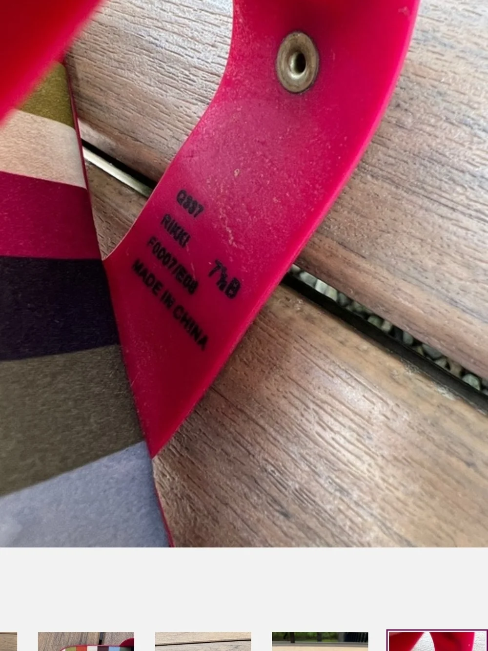 Coach slide sandals